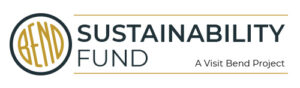 logo for Bend Sustainability Fund, a Visit Bend Project