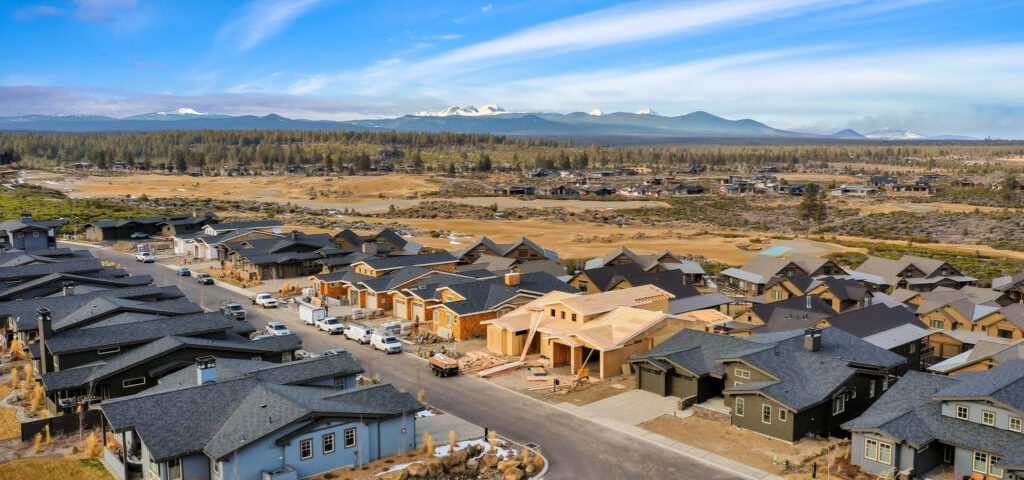 Pictures of homes being built in Bend