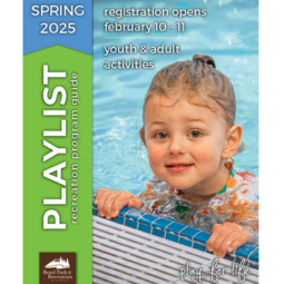playlist cover with smiling child at pool's edge