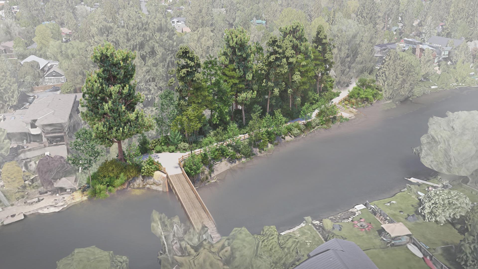 The conceptual design of the new access point