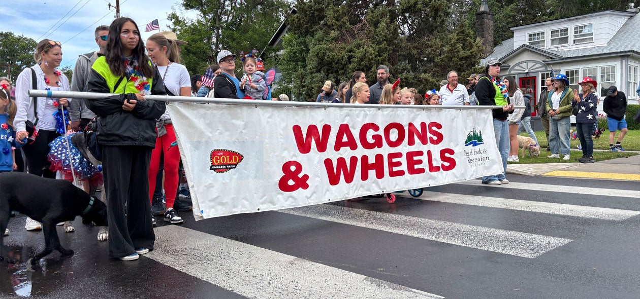 Wagons & Wheels unit of the Pet Parade