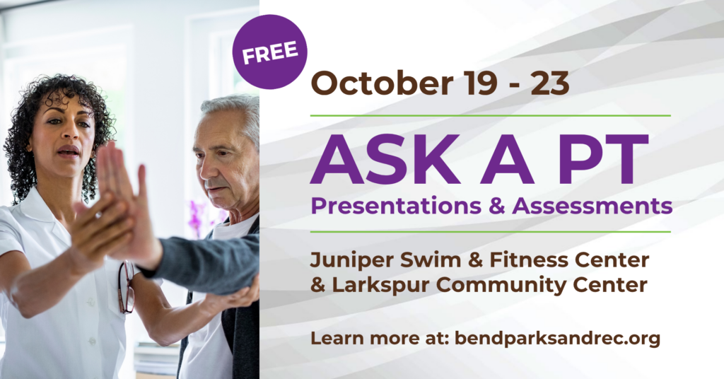 Promotional image for Ask a PT Week